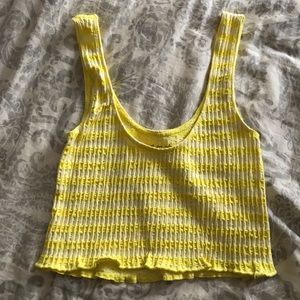 Urban Outfitters Ruffled mini tank